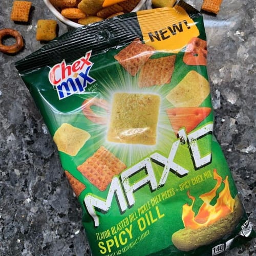 chex mix spicy dill pickle