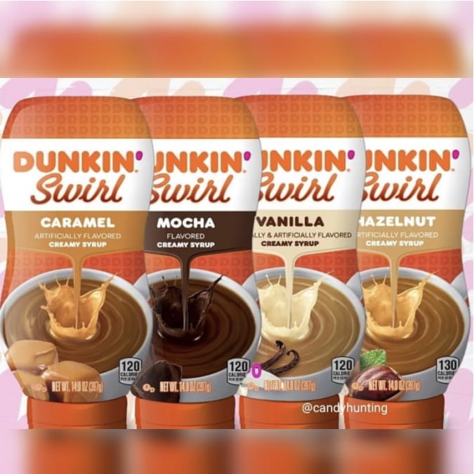 dunkin' coffee syrup