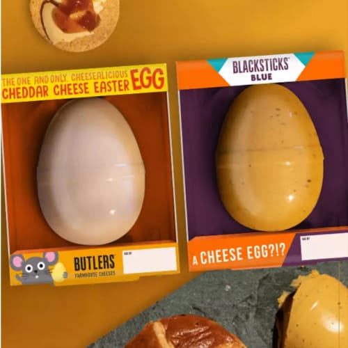 cheese easter egg