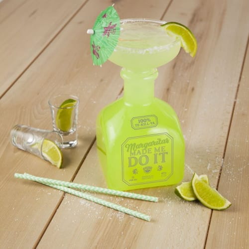 tequila bottle margarita glass