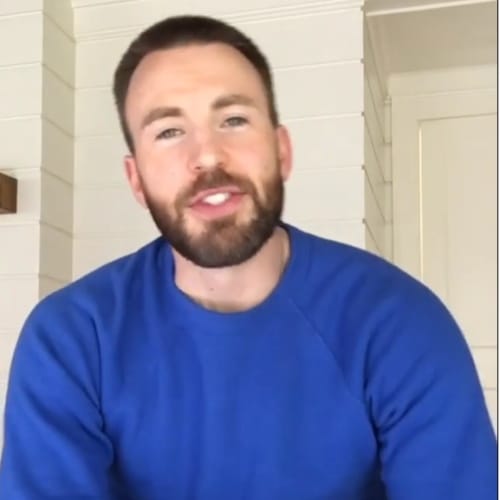 chris evans instagram