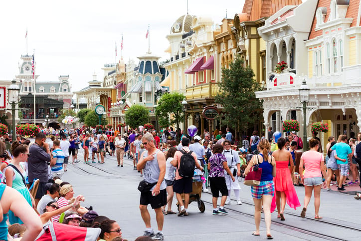 Walt Disney World Main Street, USA.