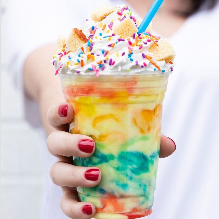 carvel tie-dye shake
