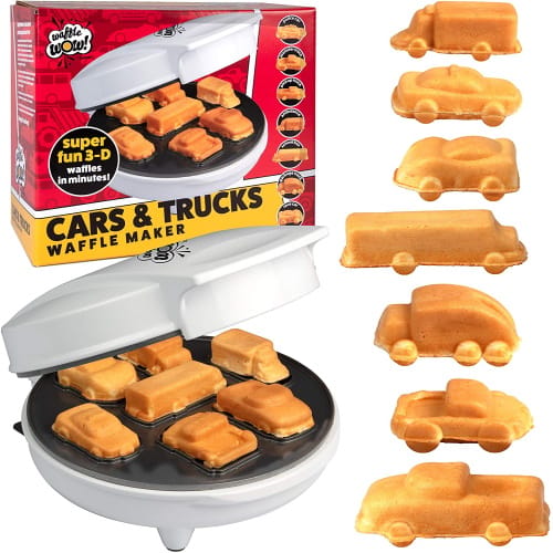 cars trucks waffle maker