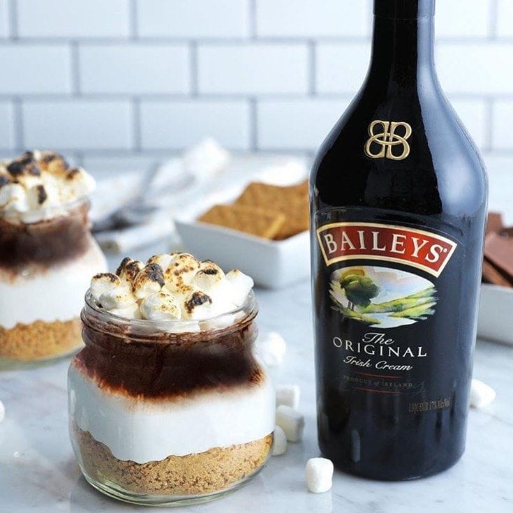 baileys s'mores jars