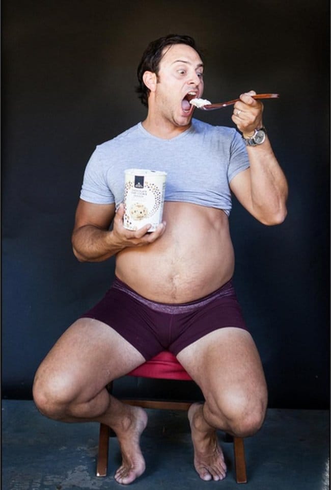 man-ternity photoshoot
