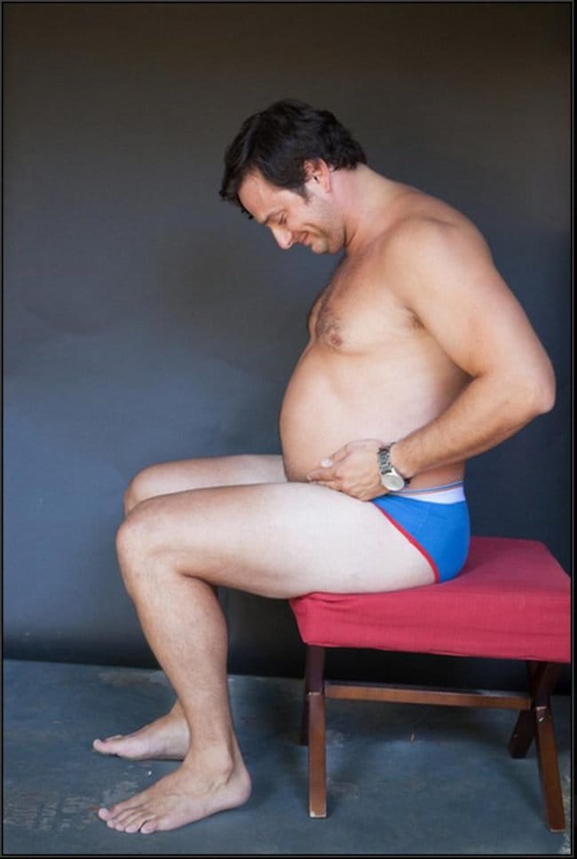 man-ternity photoshoot