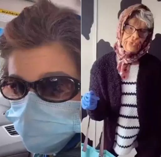 grandma mask