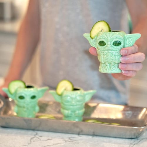 baby yoda tiki mugs