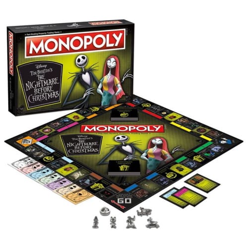 nightmare before christmas monopoly