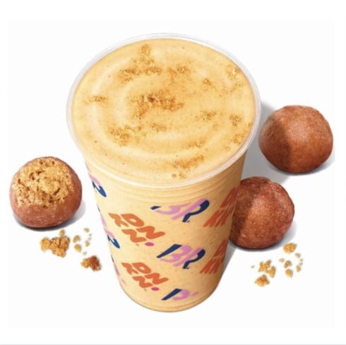 dunkin' munchkin milkshake