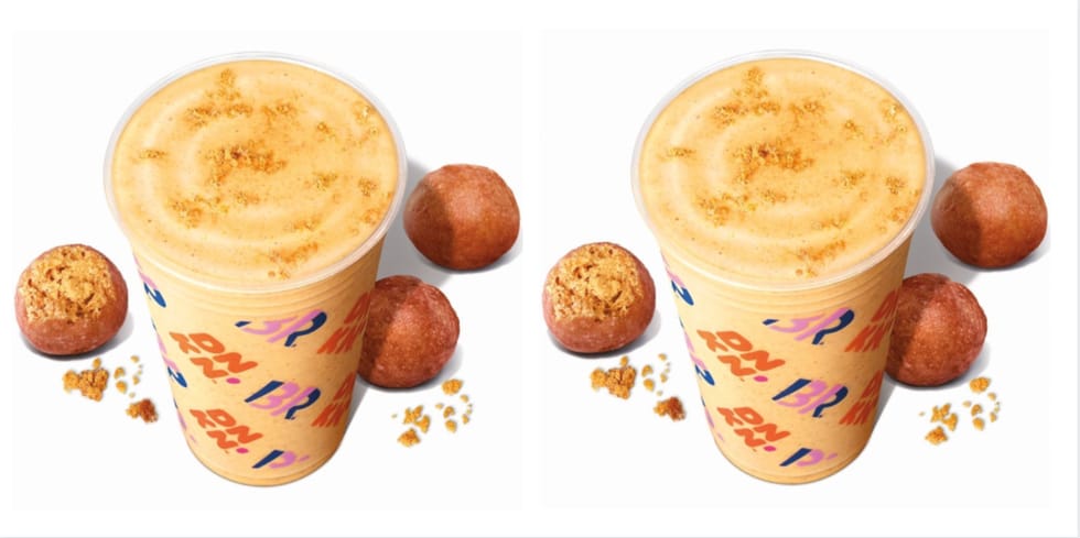 dunkin' munchkin milkshake