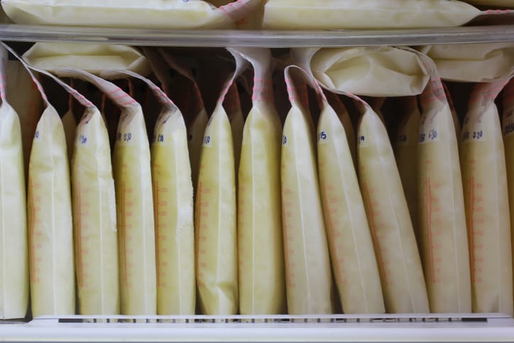 breast milk storage bags