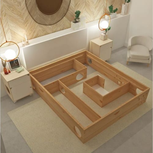 pet maze bed frames
