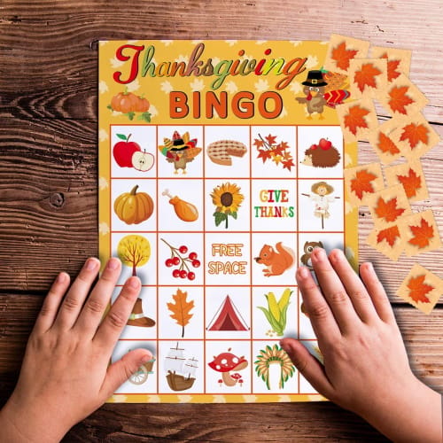 thanksgiving bingo