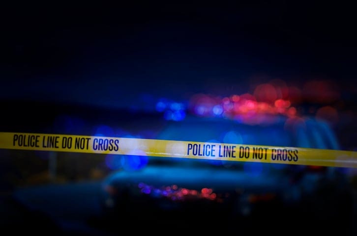 crime scene police tape