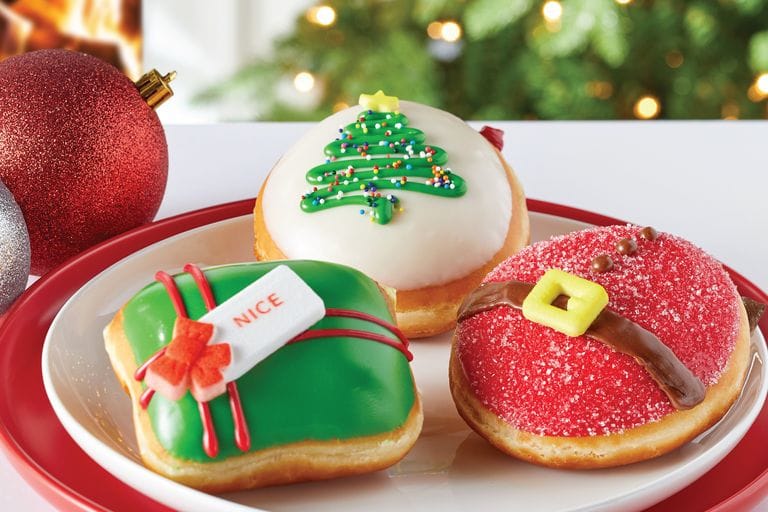 Krispy Kreme’s Holiday Range Includes A Donut Filled With Sugar Cookie Kreme