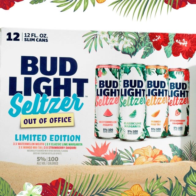 bud light seltzer out of office