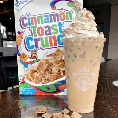 starbucks cinnamon toast crunch frappuccino