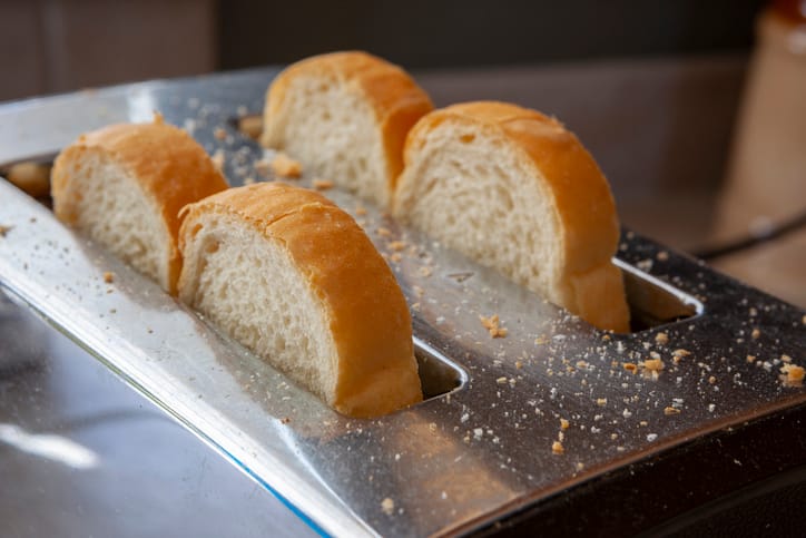 toaster crumb tray