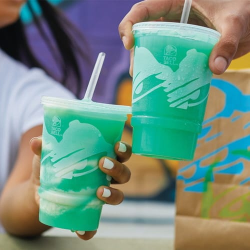 taco bell mountain dew baha blast colada