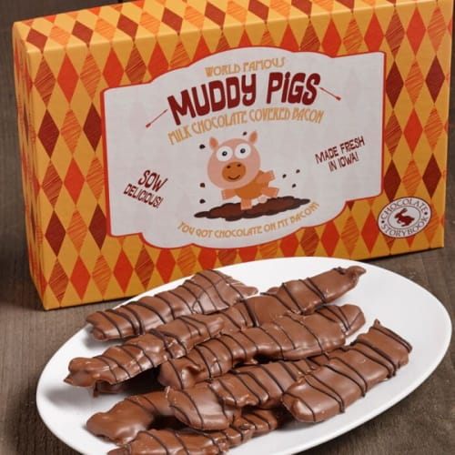 chocolate-covered bacon