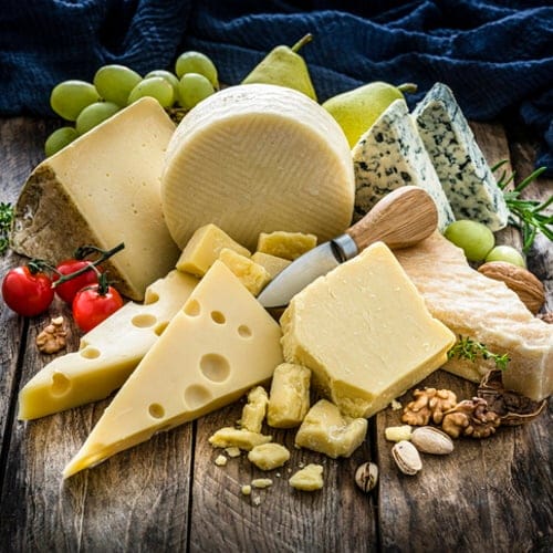 Image of cheese board