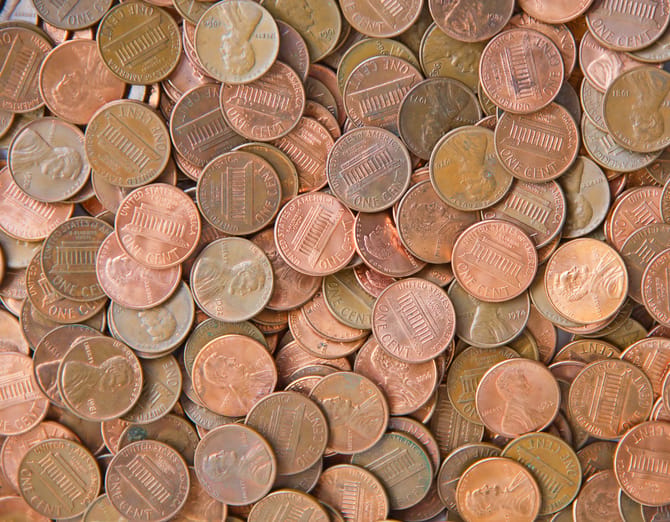 pennies