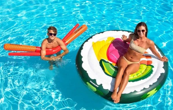 sushi pool float