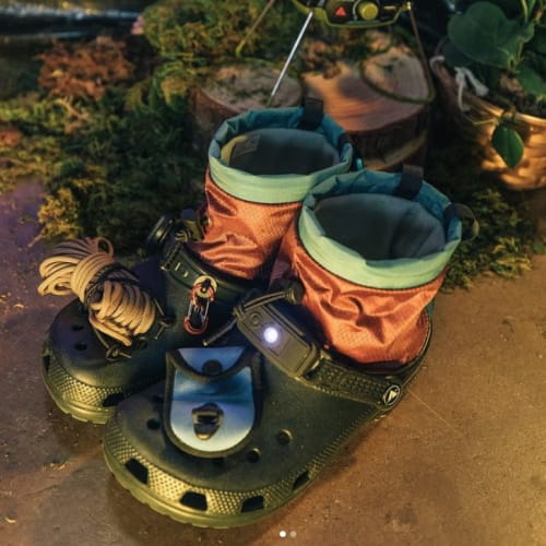 camping crocs