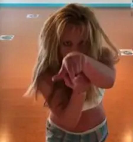 britney spears dancing