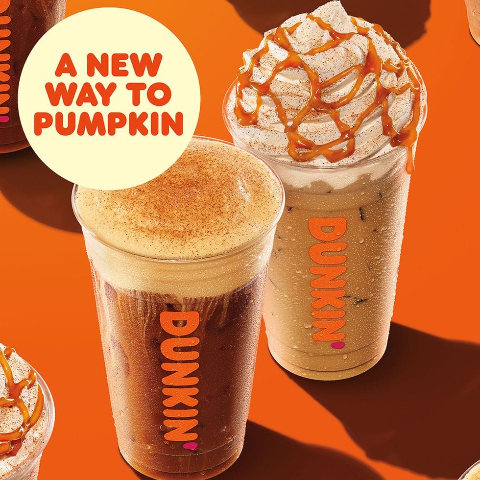 dunkin' fall menu