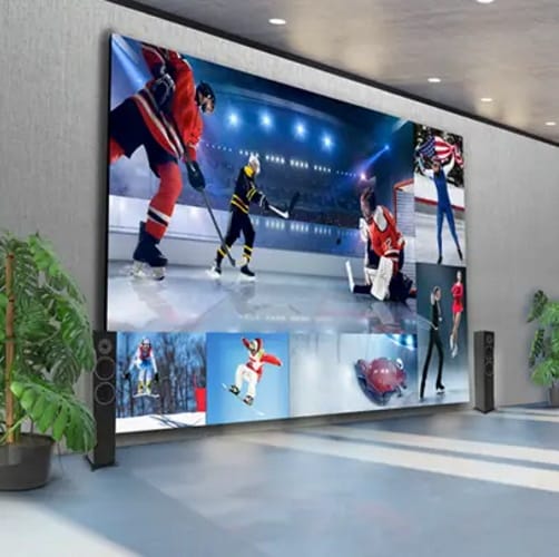 LG tv screen