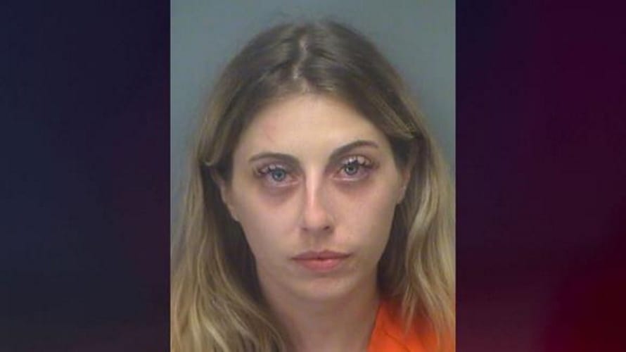 Naked Woman Drives Golf Cart Into The Middle Of An Armed Police Standoff