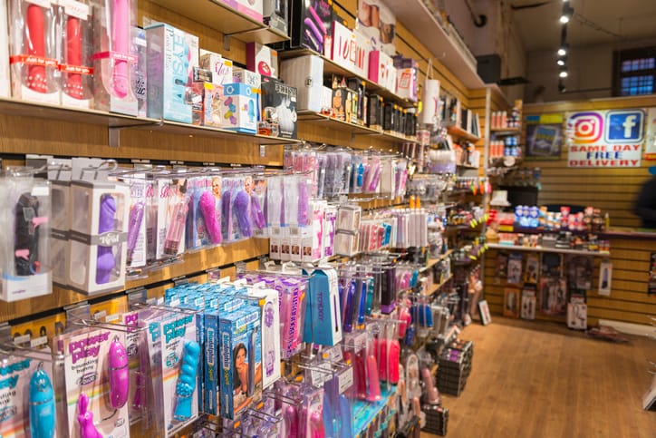 adult shop products