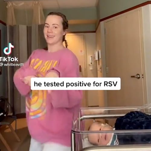 Mom Sparks Backlash For Doing TikTok Dance Next To Hospitalized Newborn Baby