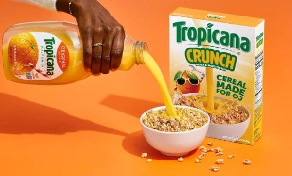 Tropicana Creates Cereal To Be Mixed Specifically With Orange Juice