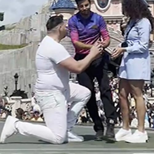 disneyland engagement