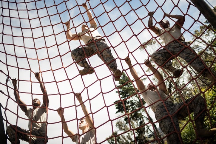 army recruits