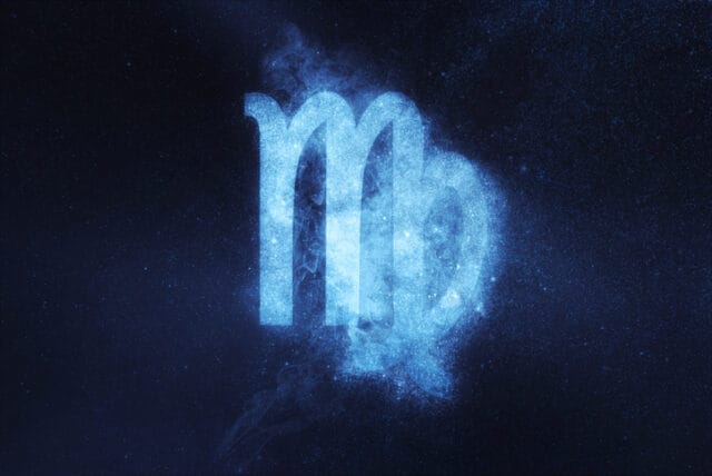 Virgo zodiac sign.