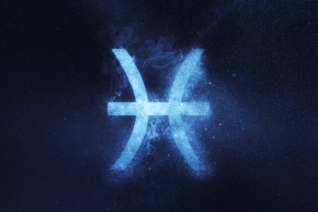 Pisces zodiac sign.