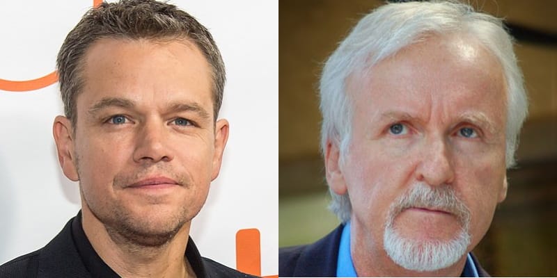 matt damon james cameron composite
