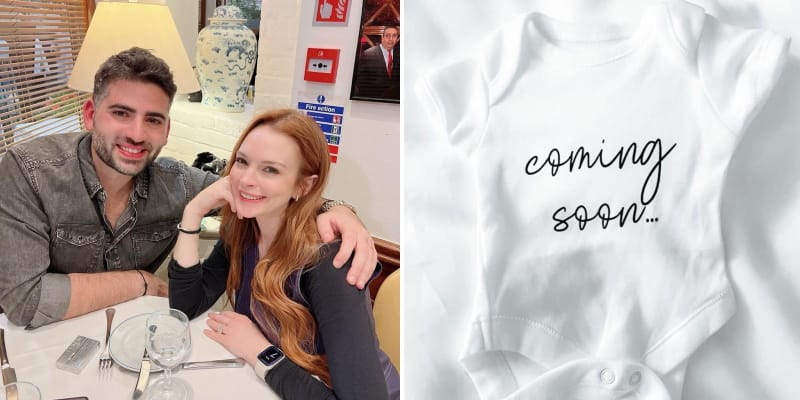 lindsay lohan pregnant bader shammas