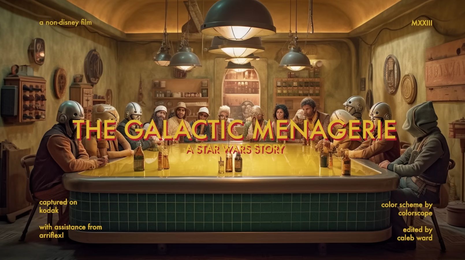 wes anderson star wars trailer