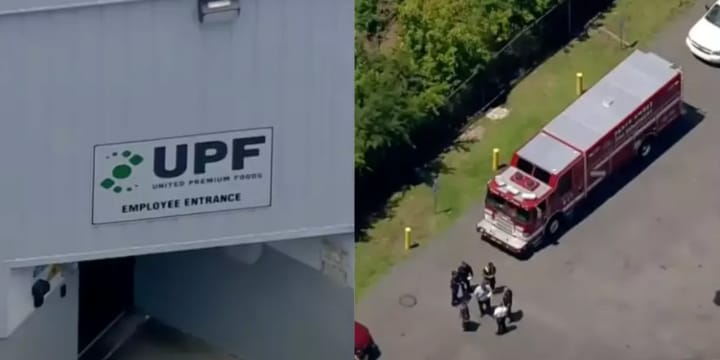 upf woman falls meat processor
