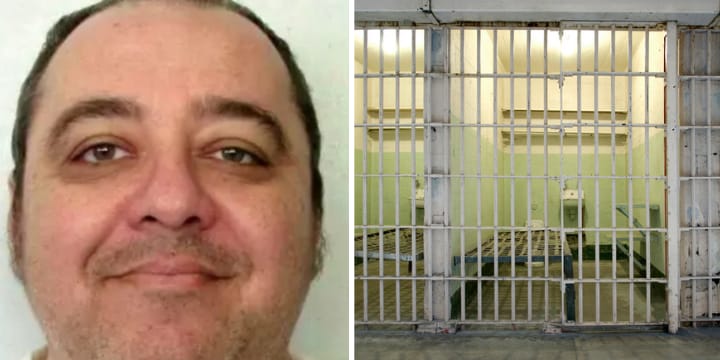 Kenneth Eugene Smith mugshot jail cell