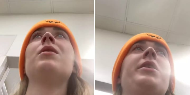 woman quits job on the spot