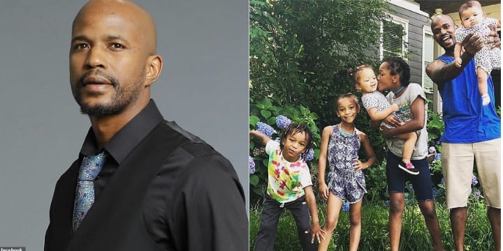 Taraja Ramsess with children composite