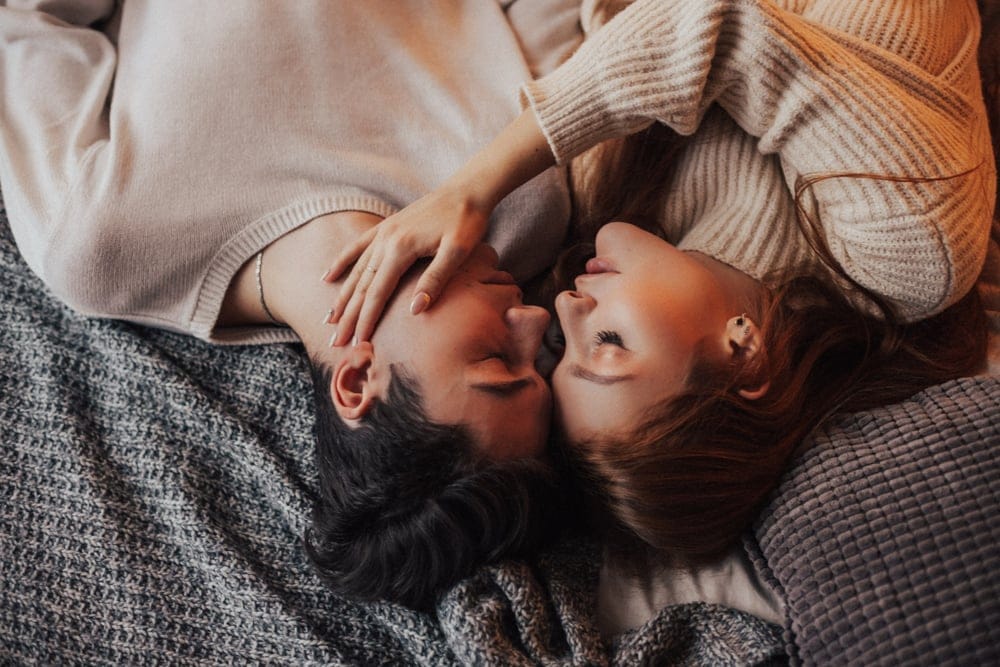Couple in love.