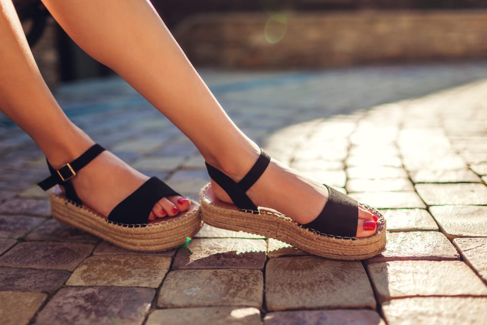 Comfortable pair of sandals.